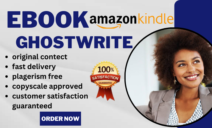 I will ghostwrite your ebook promotion, amazon kindle book to go viral