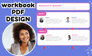 I will design a well engaging workbook pdf design lead magnet book