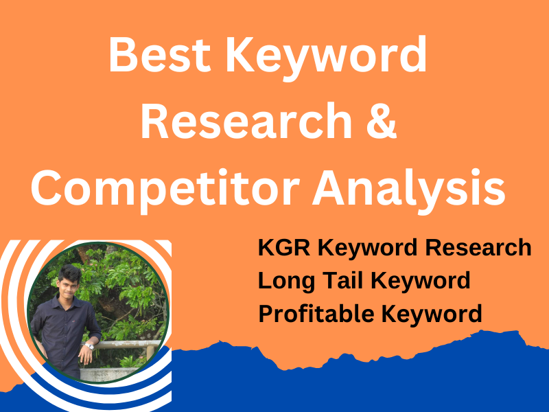 I will provide best product, kgr keyword research or competitor analysis