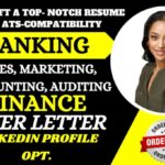 I will build standard banking, sales, finance resume, auditing and marketing resume