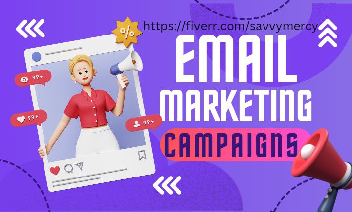 I will create and execute bulk email marketing campaigns