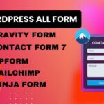 I will create contact form gravity form popup form sign up form mailchimp