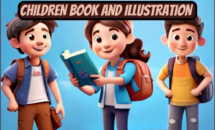 I will do children illustration, children book illustration write children story book