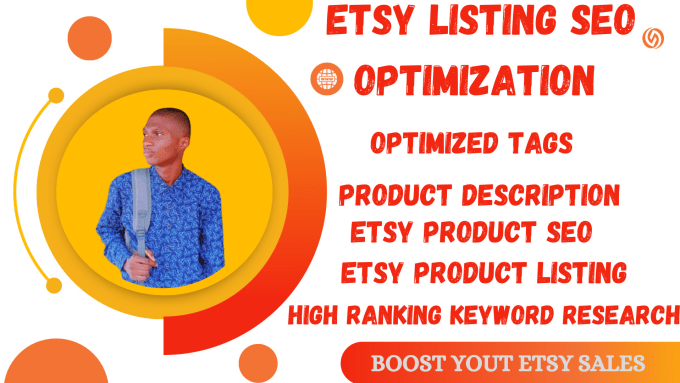 I will do etsy SEO title tags to rank listings and boost sales