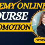 I will do udemy course promotion, online udemy course promotion, udemy course marketing