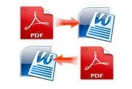 I will convert PDF to word or word to PDF