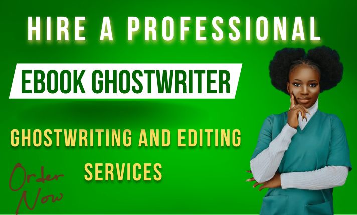 I will write your fiction and nonfiction self help ebook, ebook writer, ghostwriter