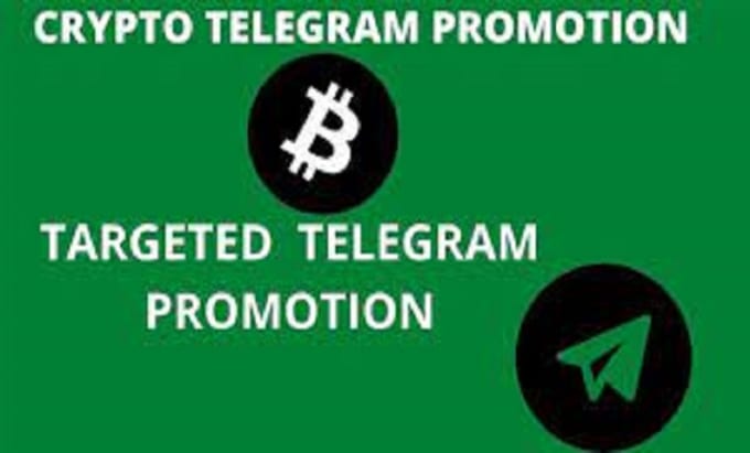 I will do crypto telegram promotion, telegram organic growth, crypto promotion