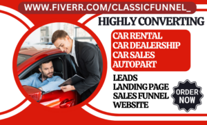 generate car rental car dealership autopart car sales automotive leads website