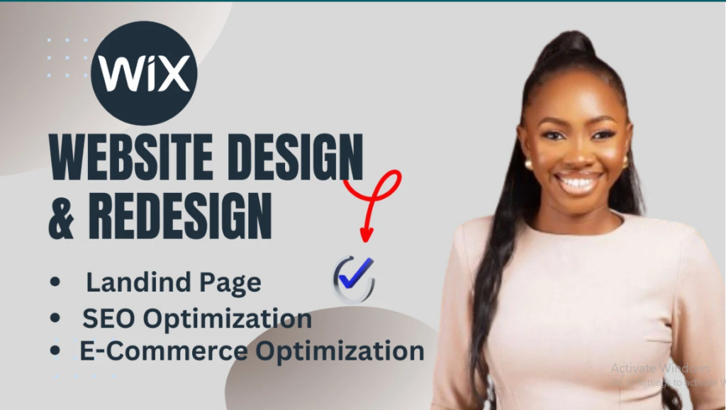 I will do wix website design, wix website redesign