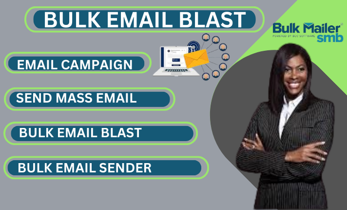I will do bulk email blast, send massive emails, email extract, cold email