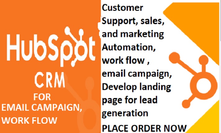 setup hubspot CRM for marketing to boost sales automation, email flow, campaigns