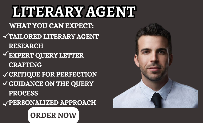 I will research literary agent, agent, query, query letter, critique