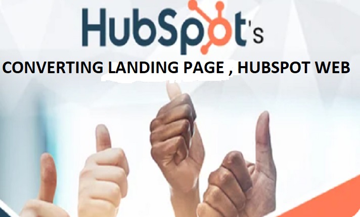 setup hubspot CRM, develop landing page to convert visitors to leads, sales pro