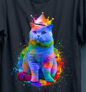 I will create professional tshirt design, watercolor tshirt