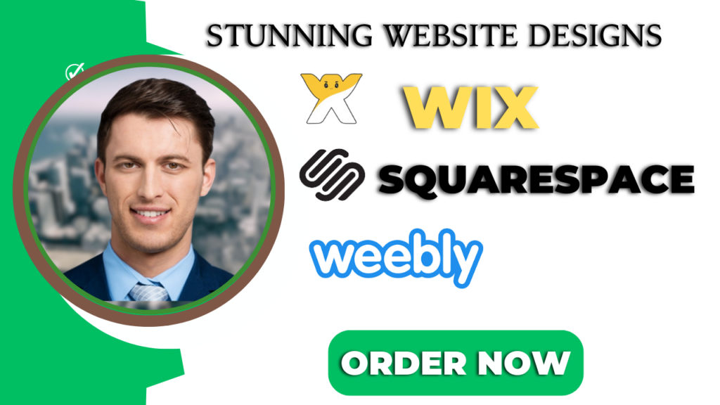 I will design redesign, wix, weebly, squarespace website ecommerce, weebly online store