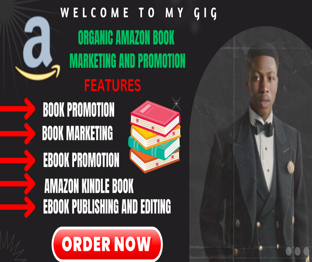 I will do amazon book promotion, ebook marketing, amazon kindle book, children book
