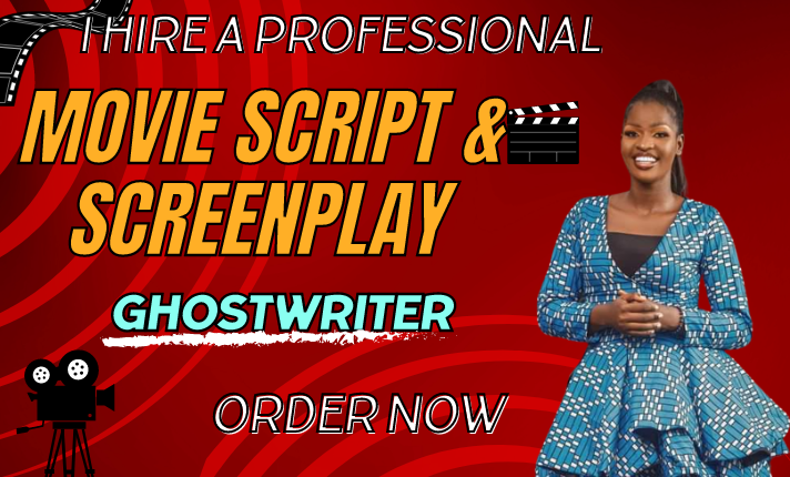 I will do script writing, movie script, screenwriting, screenplay writerI will do script writing, movie script, screenwriting, screenplay writer