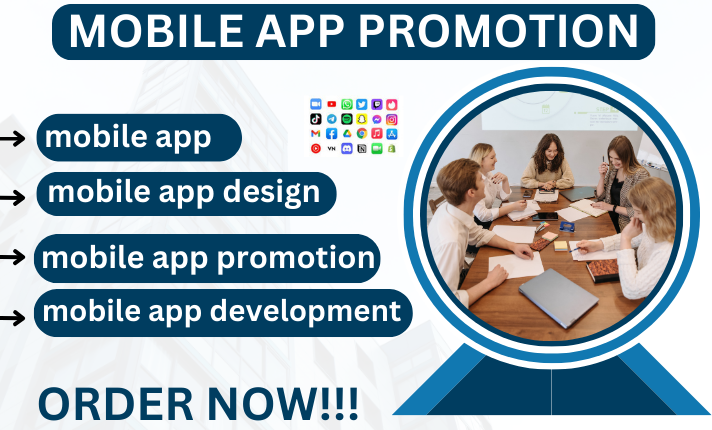 I will do mobile app promotion for your app using seo backlinks and app marketing