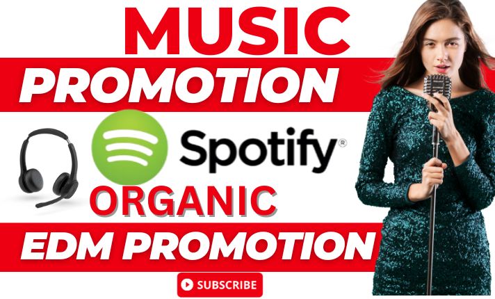 I will run ads to promote your spotify music edm music dance track youtube music video