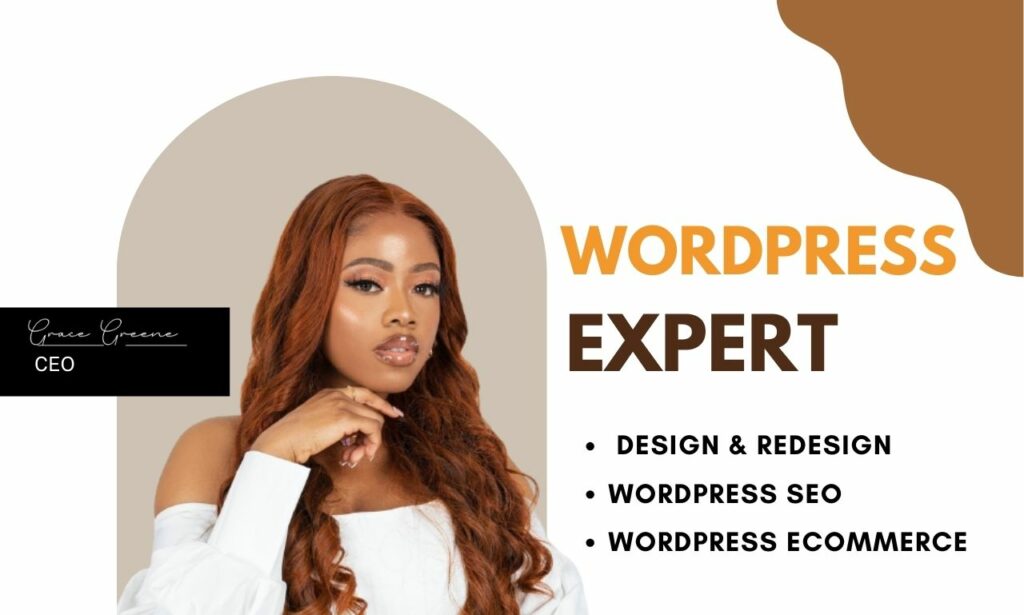 I will create wordpress website wordpress website design wordpress website redesign