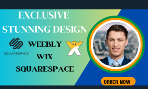 I will design redesign, wix, weebly, squarespace website ecommerce, weebly online store
