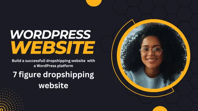 I will design 7 figure shopify dropshipping store and wordpress website
