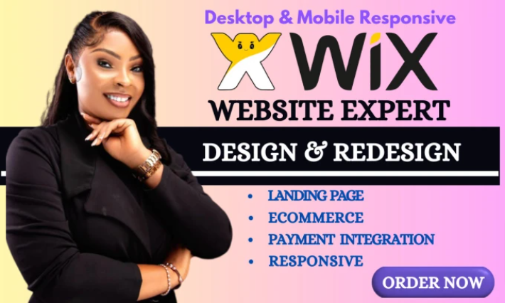 I will wix website design wix website redesign wix website design