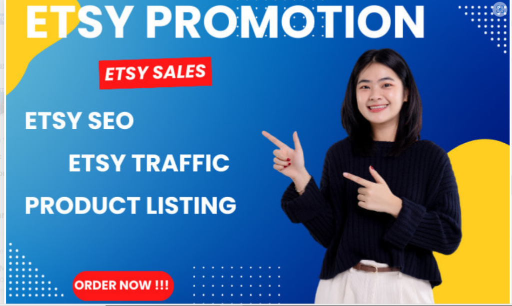 I will do etsy promotion, etsy traffic, to boost etsy sales