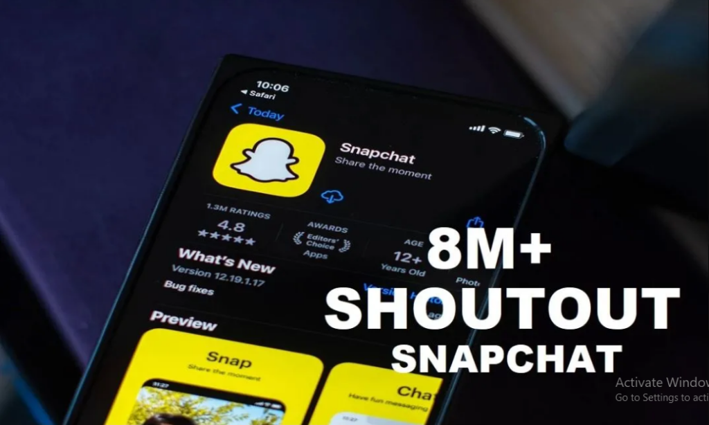 I will do viral snapchat shoutout promotion to real active audience