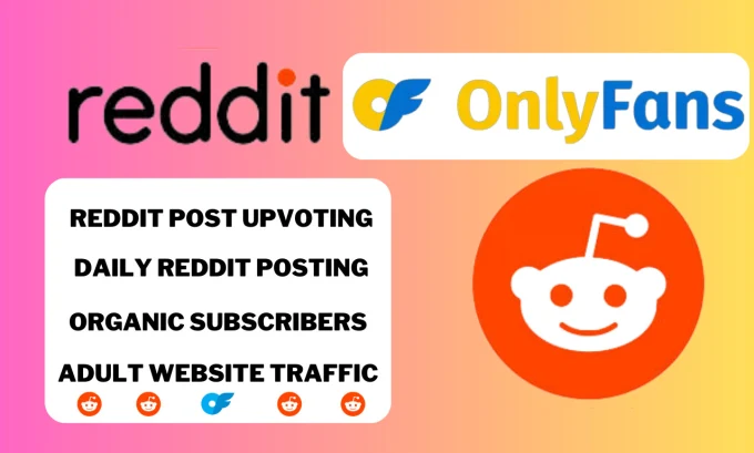 I will promote onlyfans link adult web onlyfans management twitter promotion via reddit