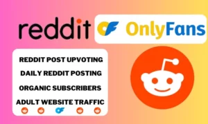 I will grow onlyfans business adult web link promotion via reddit marketing and twitter