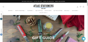 design stationery shopify store office document website pen textbook store