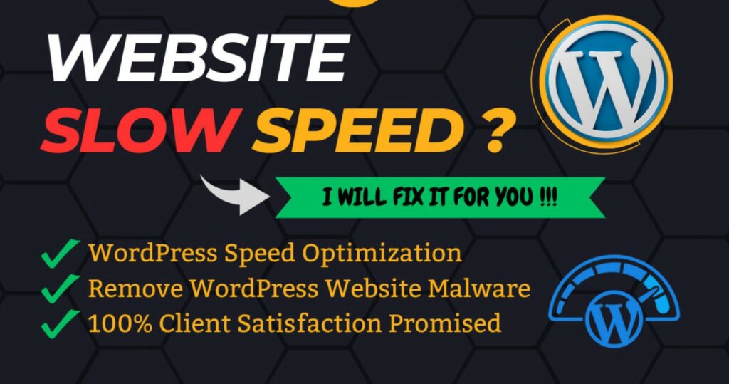 I will speed up wordpress and make your website page loading speed faster