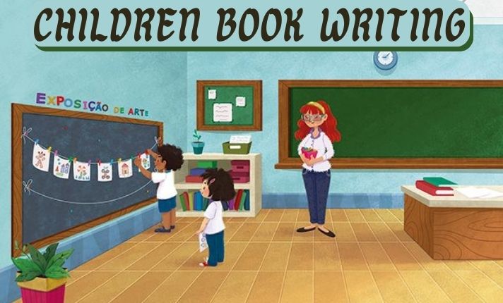 I will write captivating children story and kids story with children book illustration