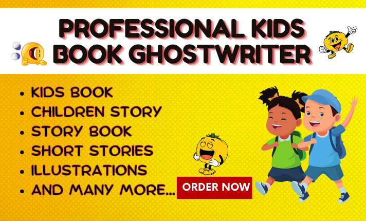 I will write children story book, kids book writing, children book illustration