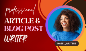 I will ghostwrite SEO blog posts, linkedin articles, saas, blockchain, and nft arti cle