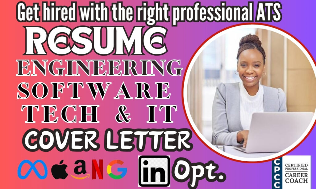 I will make standard engineering resume, software engineer, technical, IT, and civil resume