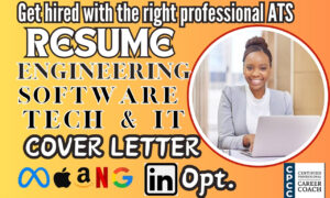 I will write engineering resume, software engineer, technical, IT, and civil resume
