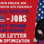 I will provide federal resume, USA job, ksas, military, and veteran resume writing