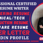 I will write engineering resume, technical resume, tech, software, and resume writing