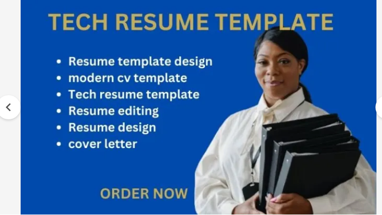 I will do tech resume template cover letter project management ats resuming writing