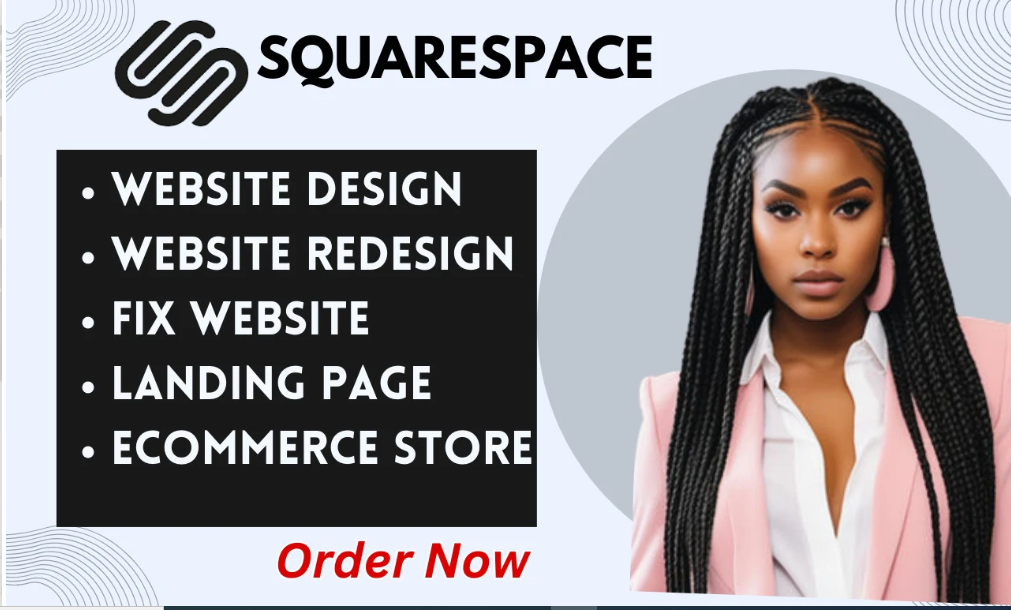 I will do responsive squarespace website design or redesign