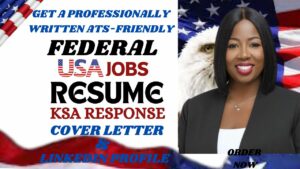 I will write federal resume, USA job, ksas, military, veteran, canada resume writing