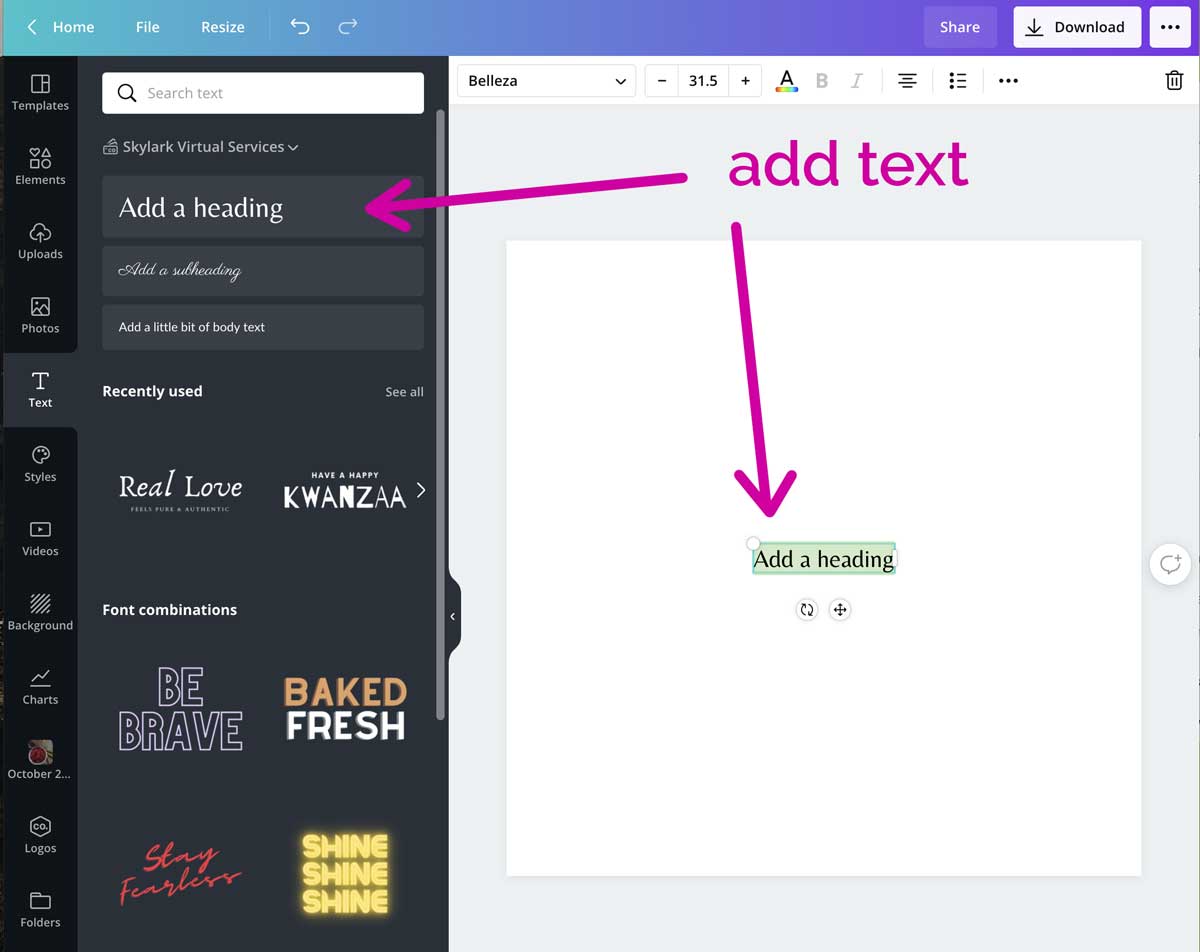 Thinking About Adding a Text Box in Canva? Here’s How