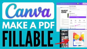 How to Make A Canva pdf Fillable | EDITABLE PDF - YouTube