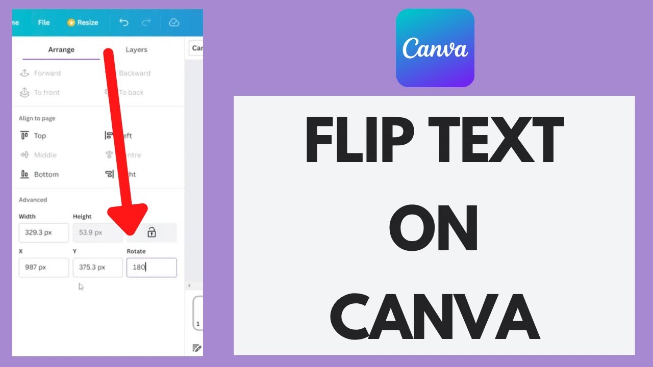 Flip it Right: A Quick Guide to Flipping Letters in Canva