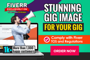 Design a stunning fiverr gig image by Jhnkipps Fiverr