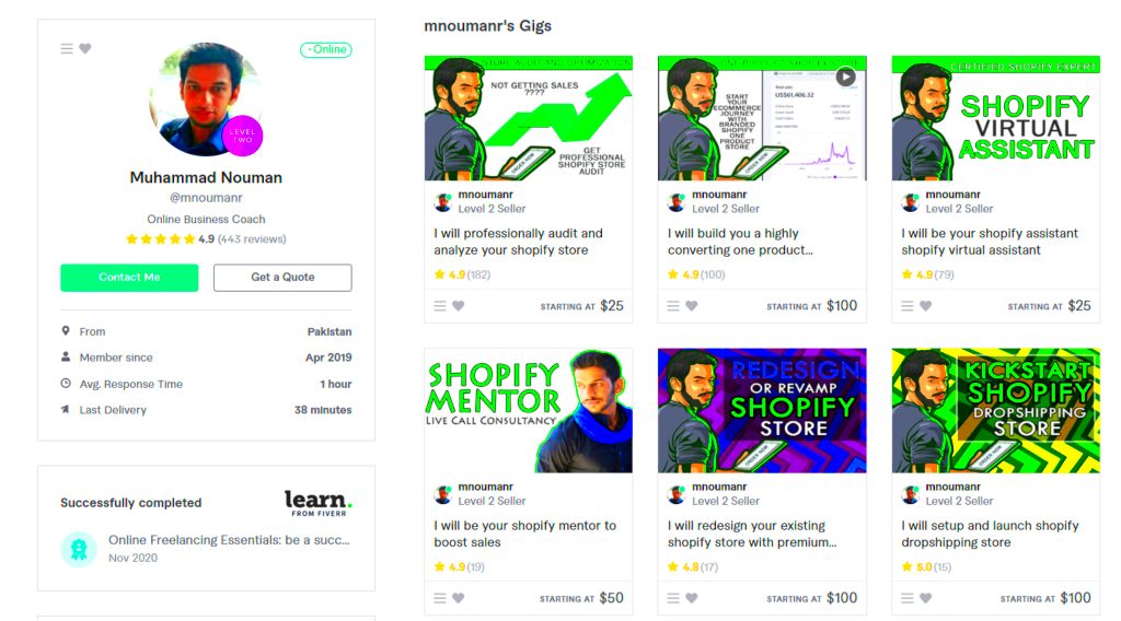 Top 10 E-commerce Specialists on Fiverr in 2024