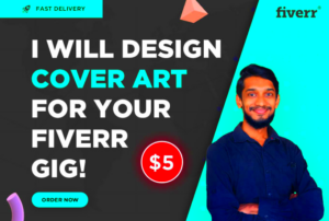 Design fiverr gig thumbnail and fiverr gig image in 8 hours by